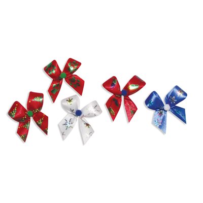 Holiday Bows - Christmas, Package of 50