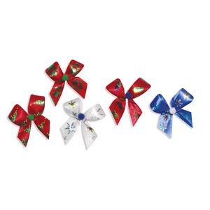 Holiday Bows - Christmas, Package of 50