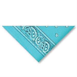 Paisley Bandannas - Turquoise