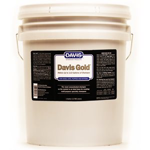 Davis Gold Shampoo, 5 Gallon Bucket