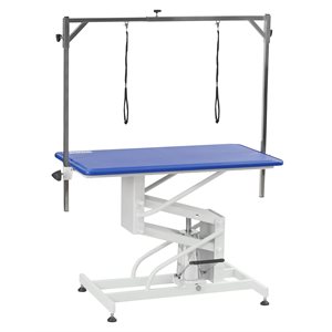 Davis Deluxe Hydraulic Grooming Table with Cushioned Top