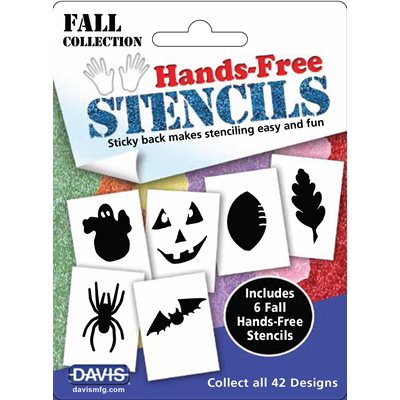Hands Free Stencils - FALL Stencils Pkg. of 6 designs