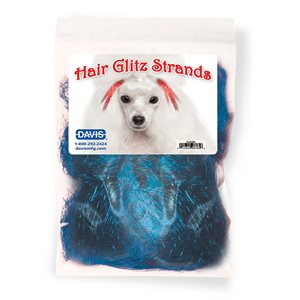 Hair Glitz Strands- Royal Blue