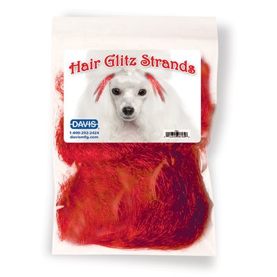 Hair Glitz Strands- Red