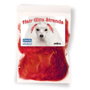 Hair Glitz Strands- Red