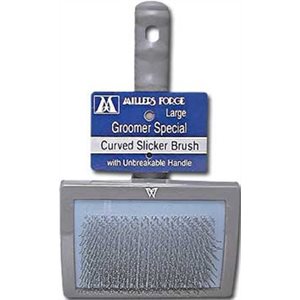 Millers Forge Universal Style Curved Slicker Brush - Large