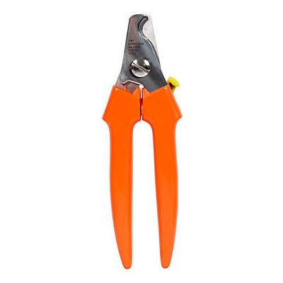 mf large dog nail clippers orange handled precision professional grade claw care
