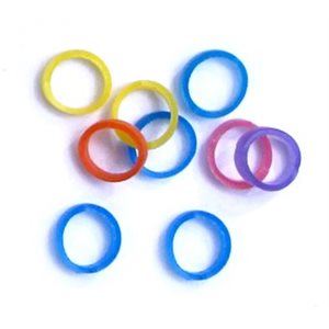 Neon Rosin-Coated Grooming Bands - 2 sizes available